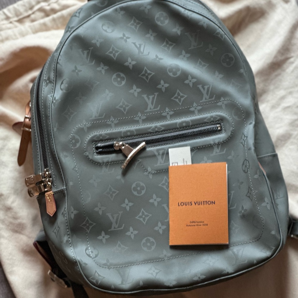 Louis Vuitton Charcoal Monogram Backpack never used